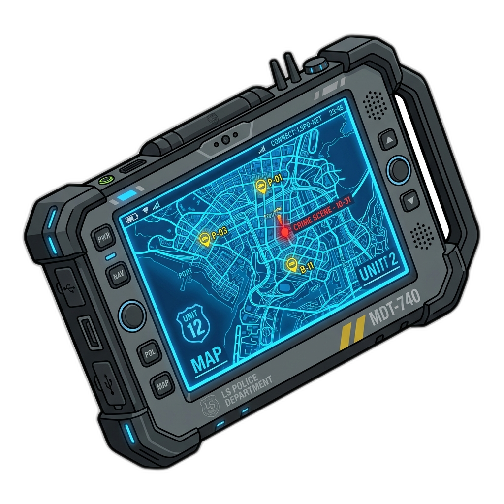 Tablet da Polícia